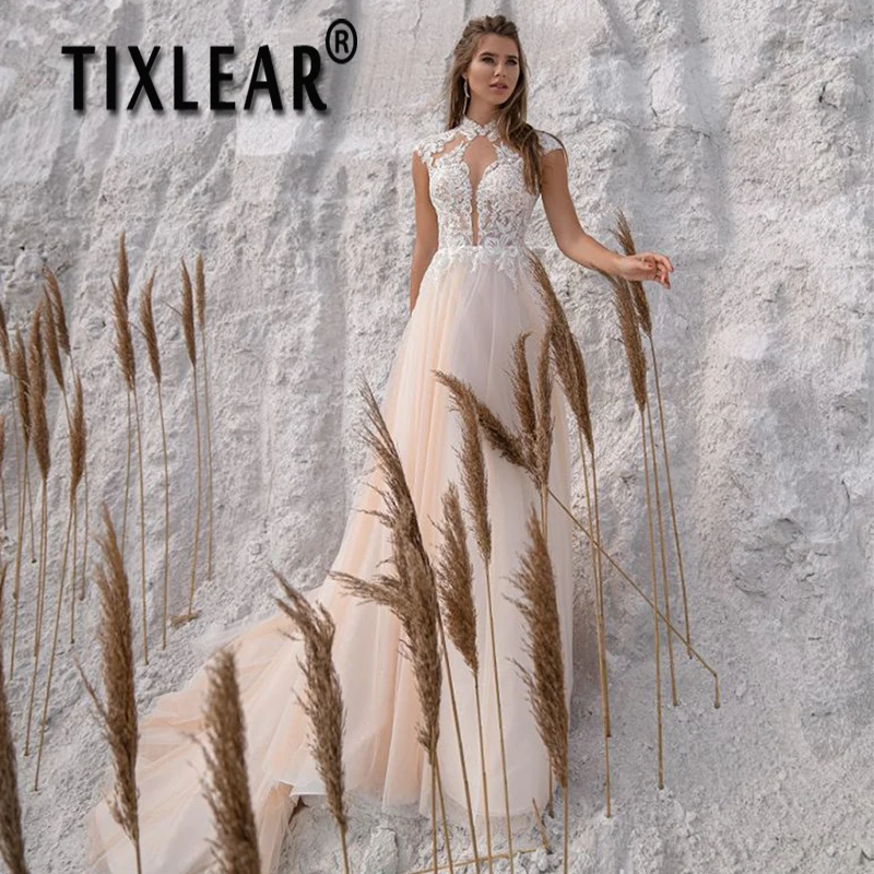 TIXLEAR Fashion Princess Wedding Dress Boho Lace Applique Bridal Gown Regular Straps Tulle Vestidos De Novia 2023 Court Trian
TIXLEAR Fashion Princess Wedding Dress Boho Lace Applique Bridal Gown Regular Straps Tulle Vestidos De Novia 2023 Court Trian