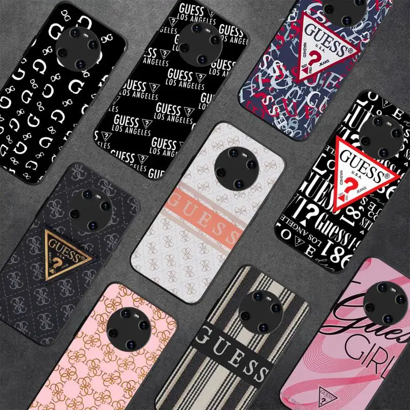 American fashion luxury GUESS brand Phone Case For Huawei Y5 Y62019 Y52018 Y92019 funda case for 9prime2019
American fashion luxury GUESS brand Phone Case For Huawei Y5 Y62019 Y52018 Y92019 funda case for 9prime2019