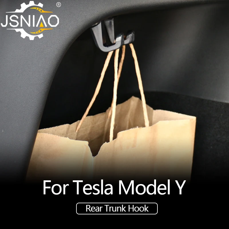 Rear Trunk Hook For Tesla Model Y ABS Storage Device Shopping Bag Umbrella Hanger Car Interior Accessories
Rear Trunk Hook For Tesla Model Y ABS Storage Device Shopping Bag Umbrella Hanger Car Interior Accessories