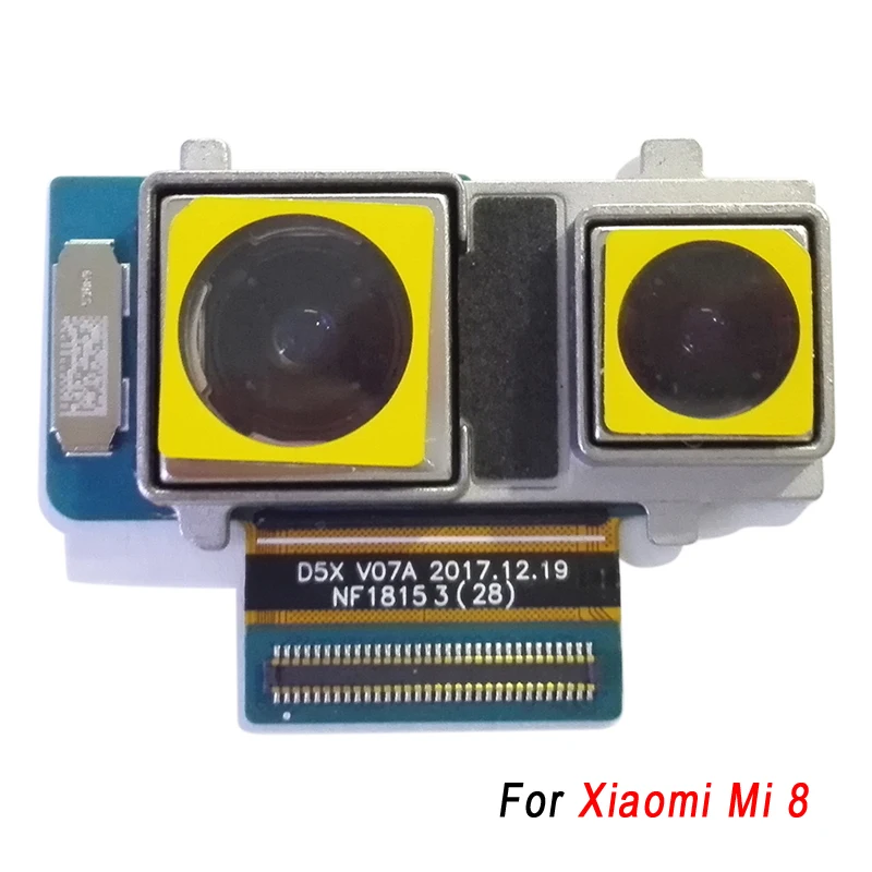 Модуль задней камеры для замены задней камеры Xiaomi Mi 8
Модуль задней камеры для замены задней камеры Xiaomi Mi 8