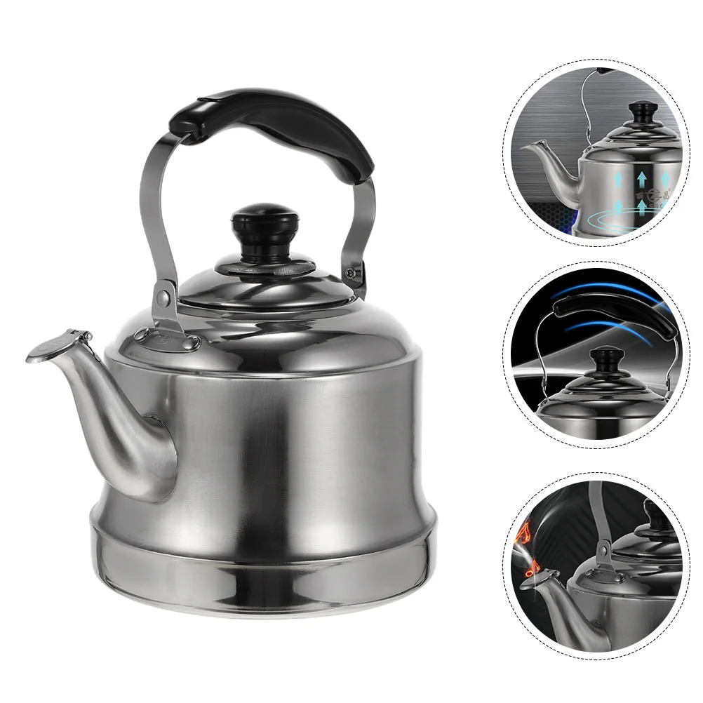 Kettle Tea Teapot Stainless Steel Whistling Water Pot Stovecoffee 4Liters Pitcher Large Teakettleboiling Stovetop Maker Gas
Kettle Tea Teapot Stainless Steel Whistling Water Pot Stovecoffee 4Liters Pitcher Large Teakettleboiling Stovetop Maker Gas
