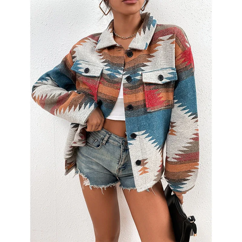Woman Autumn and Winter Cardigans Casual Shirt Elegant Long-sleeved Corduroy Woman Turn Down Collar Shirt All-match Loose Top
Woman Autumn and Winter Cardigans Casual Shirt Elegant Long-sleeved Corduroy Woman Turn Down Collar Shirt All-match Loose Top