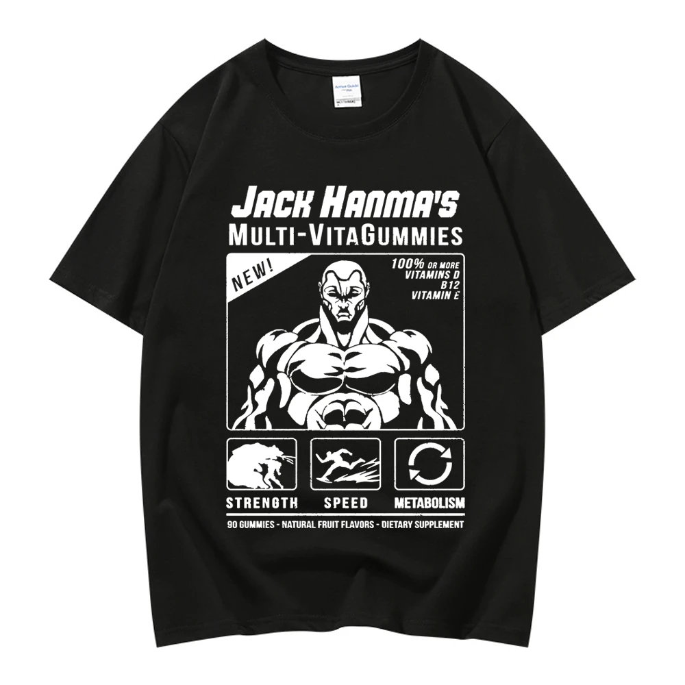 Baki The Grappler Anime T Shirt Men Women Yujiro Hanma Short Sleeve Tee Shirt Casual Cotton Tshirt Clothes for Teens Classic
Baki The Grappler Anime T Shirt Men Women Yujiro Hanma Short Sleeve Tee Shirt Casual Cotton Tshirt Clothes for Teens Classic