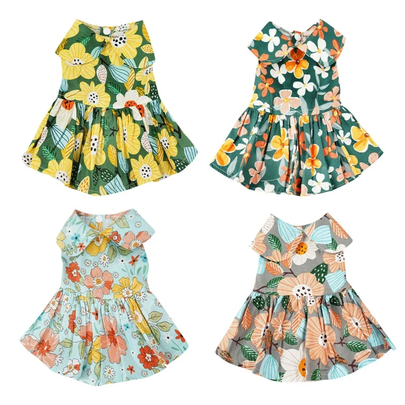 Dog Dress Small Floral Princess Dog Dress For Dogs Skirt Summer Dog Wedding Dresses Chihuahua Clothes For Dogs Pet Dress
Dog Dress Small Floral Princess Dog Dress For Dogs Skirt Summer Dog Wedding Dresses Chihuahua Clothes For Dogs Pet Dress