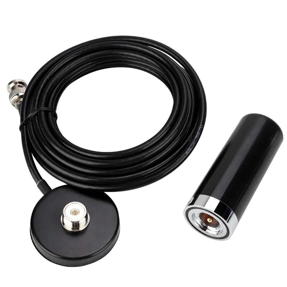 Vehicle/Car Mobile Radio VHF/UHF Dual Band Antenna BNC Male Connector Magnetic Base Mount
Vehicle/Car Mobile Radio VHF/UHF Dual Band Antenna BNC Male Connector Magnetic Base Mount