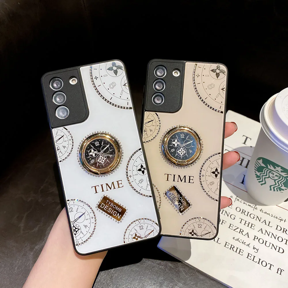Luxury Rhinestone Bling Plating Ring Holder Phone Case For Samsung Galaxy S21 S20 Plus Note 20 Ultra A42 A52 A72 Cover
Luxury Rhinestone Bling Plating Ring Holder Phone Case For Samsung Galaxy S21 S20 Plus Note 20 Ultra A42 A52 A72 Cover