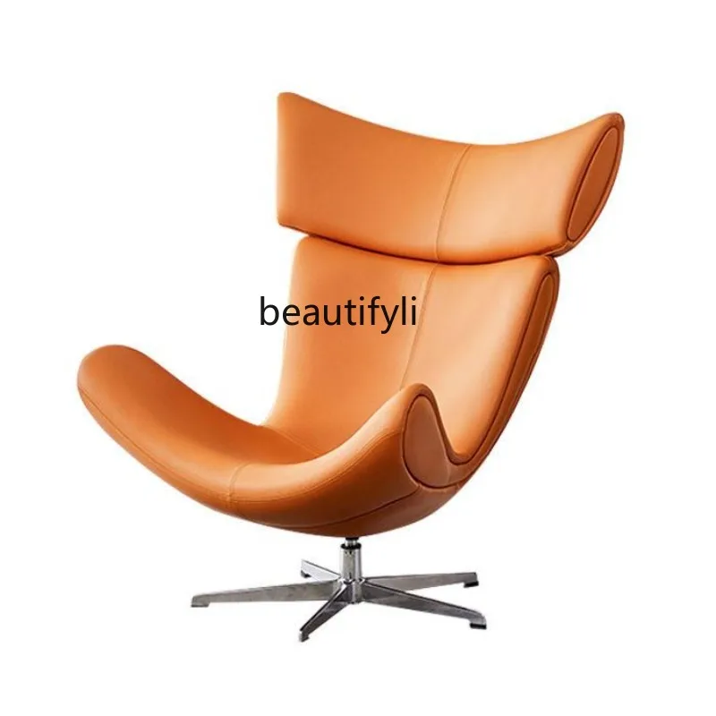 Nordic Leisure Single-Seat Sofa Chair Light Luxury Lazy Recliner Living Room Rotating Wingback Chair
Nordic Leisure Single-Seat Sofa Chair Light Luxury Lazy Recliner Living Room Rotating Wingback Chair