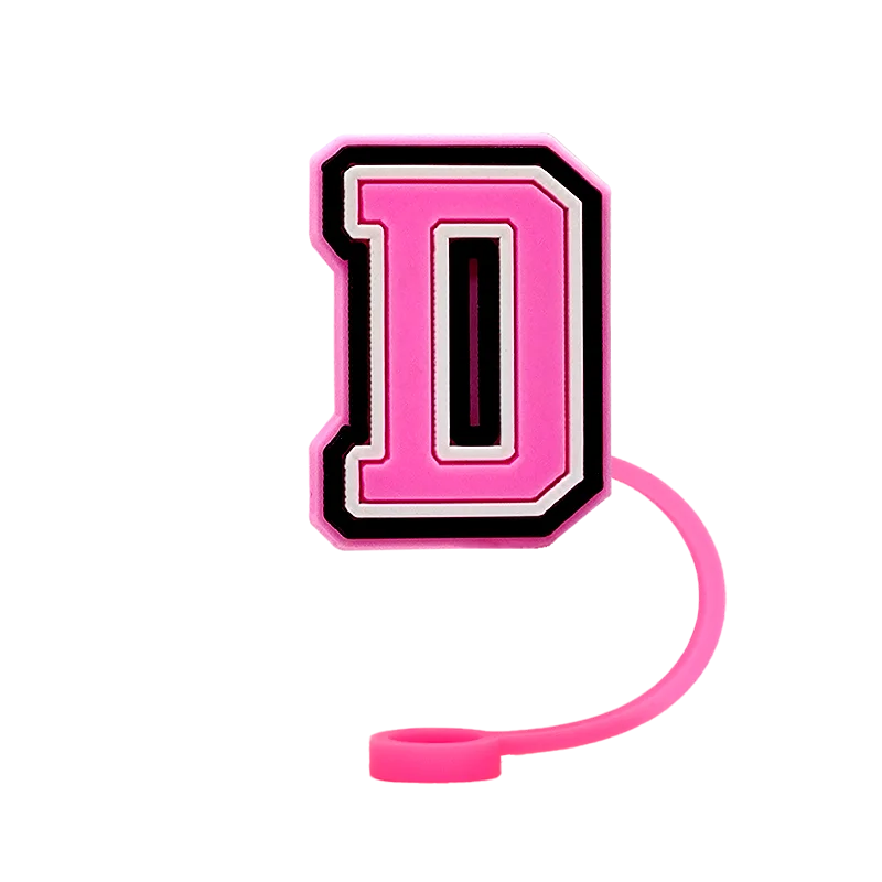 Розовые силиконовые колпачки для трубочек с буквами
Розовые силиконовые колпачки для трубочек с буквами