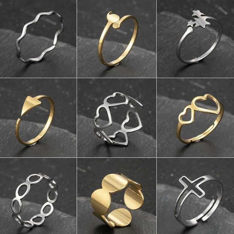 Europe America Summer Open Wide Geometric Hollow Ring Femininity Hip Hop Stainless Steel Cross Ring
Europe America Summer Open Wide Geometric Hollow Ring Femininity Hip Hop Stainless Steel Cross Ring