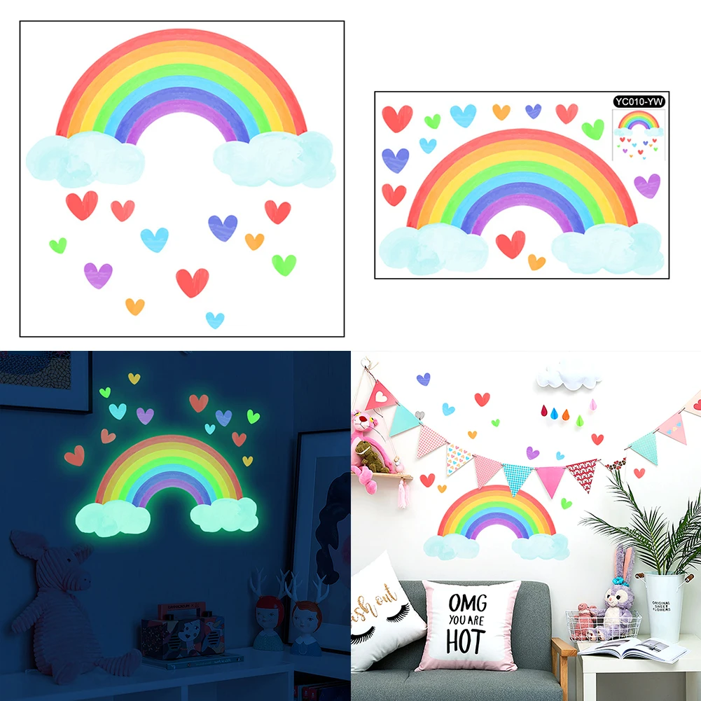 Vinyl Sticker Rainbow Wall Sticker Fancy Decal Girls Kids Nursery Decro Living Room Luminous Stickers Luminous
Vinyl Sticker Rainbow Wall Sticker Fancy Decal Girls Kids Nursery Decro Living Room Luminous Stickers Luminous