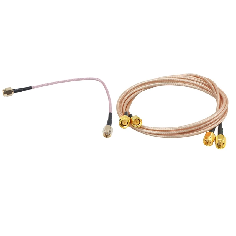 6.5 Inch Length SMA Male To SMA Male Connector Pigtail Cable With 2Pcs Wire Jumper SMA Male To SMA Male Wifi Antenna
6.5 Inch Length SMA Male To SMA Male Connector Pigtail Cable With 2Pcs Wire Jumper SMA Male To SMA Male Wifi Antenna