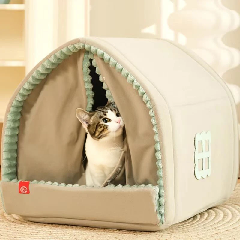 House Winter Windproof Nest for Dogs Cats with Door Curtain Outdoor Portable Cat Tent Dog Villa dog beds for medium dogs
House Winter Windproof Nest for Dogs Cats with Door Curtain Outdoor Portable Cat Tent Dog Villa dog beds for medium dogs