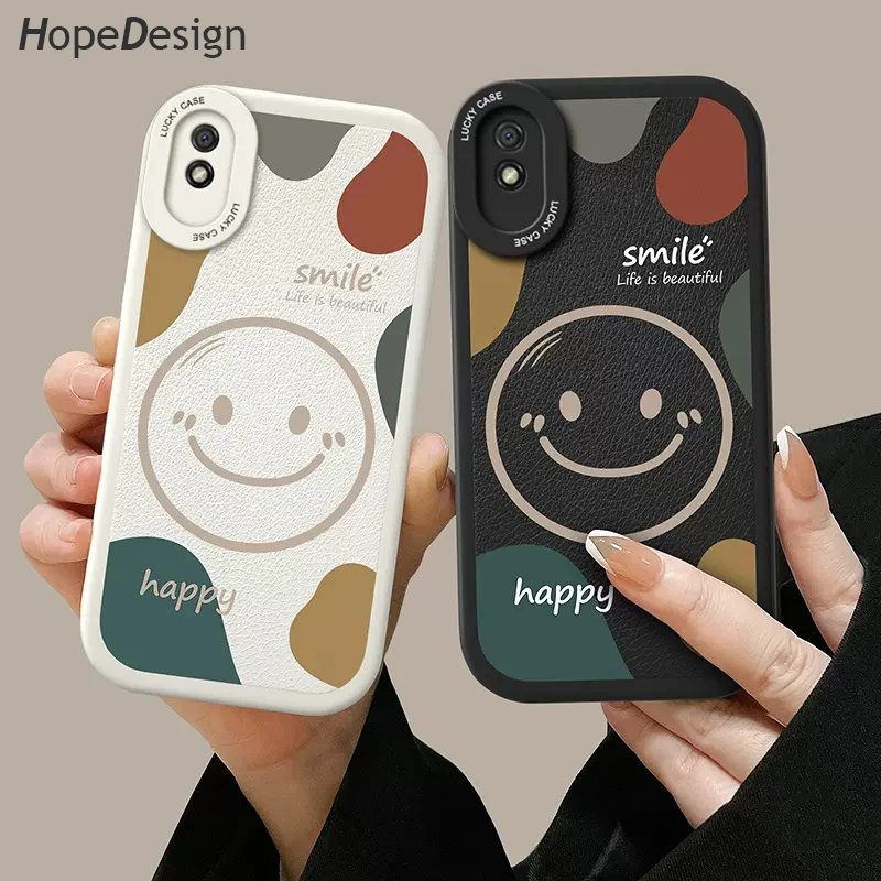 Smile Face Phone Case For Redmi 9A 12C 9C 10A Note 12 11 Pro Plus 5G 11T 9 8 7 Shockproof Soft TPU Cute Liquid Silicone Cover
Smile Face Phone Case For Redmi 9A 12C 9C 10A Note 12 11 Pro Plus 5G 11T 9 8 7 Shockproof Soft TPU Cute Liquid Silicone Cover
