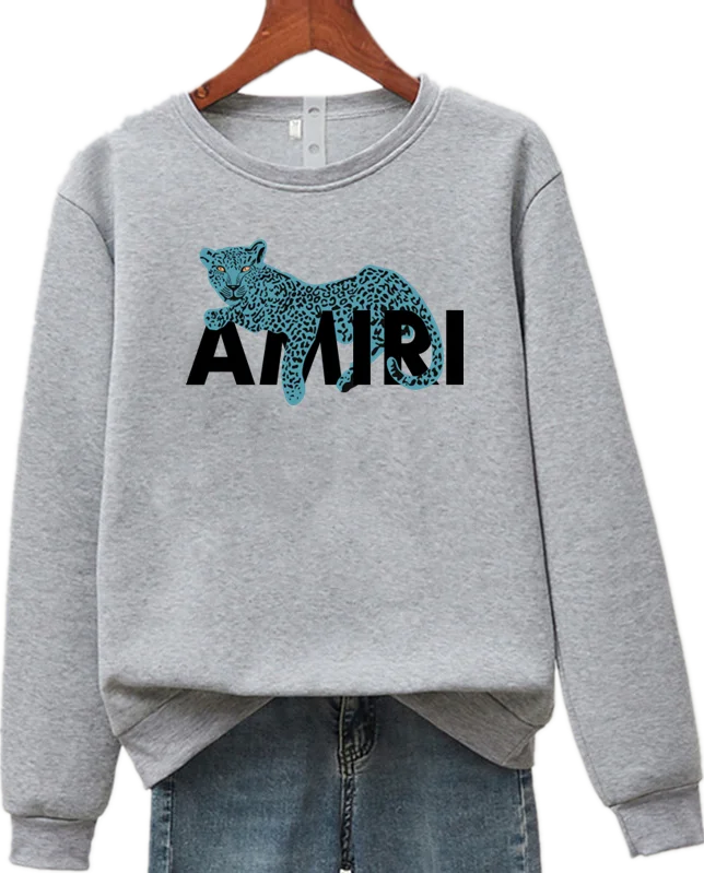 AMIRI New Men's And Women's Unisex Cheetah Printed Long Sleeve Crew Neck Pullover All-match Casual Sweatshirts
AMIRI New Men's And Women's Unisex Cheetah Printed Long Sleeve Crew Neck Pullover All-match Casual Sweatshirts