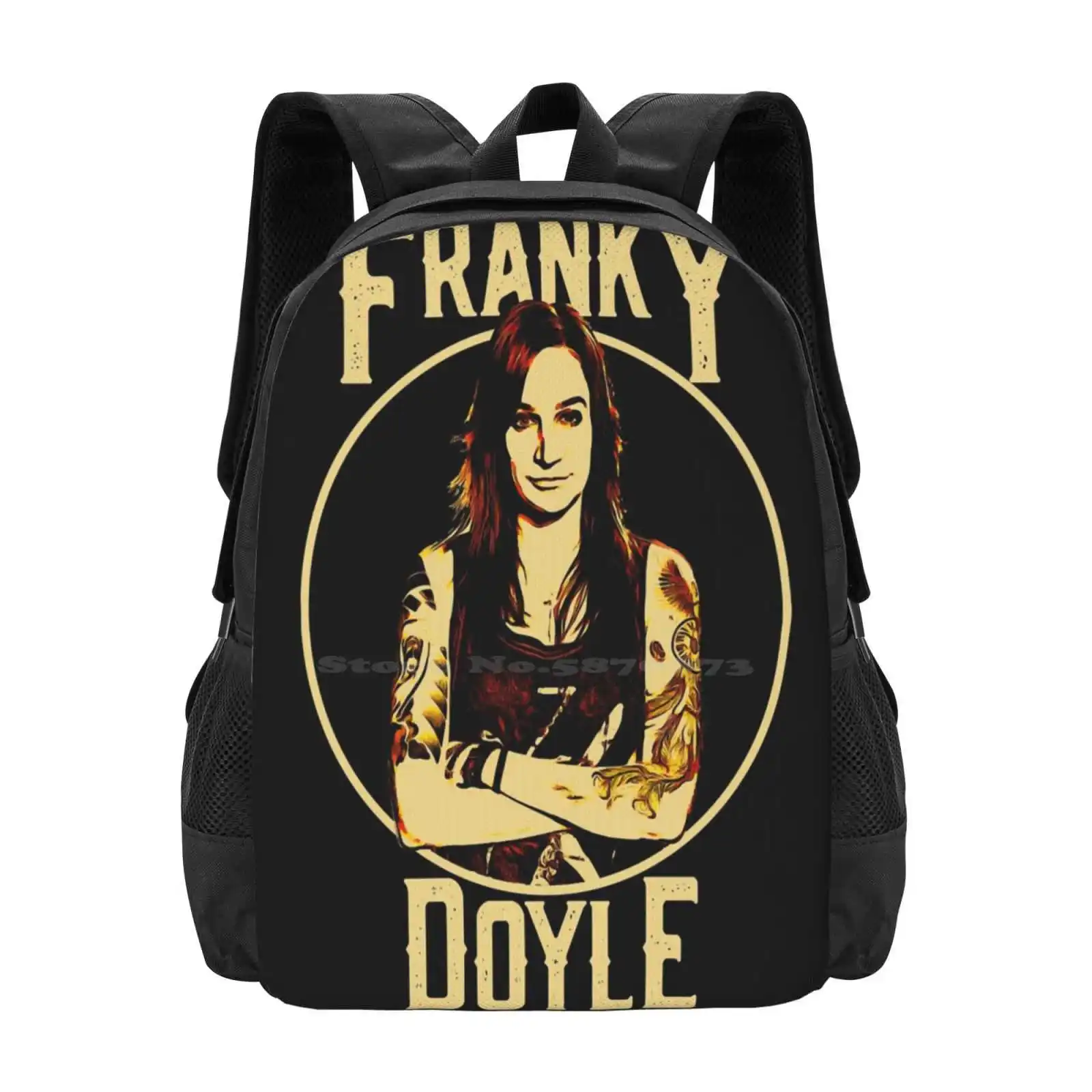 

Doyle Pose Large Capacity School Backpack Laptop Bags Franky Wentworth Prison Mugshot