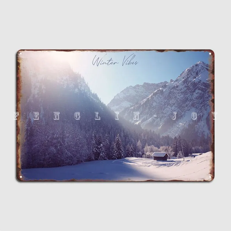 Winter Vibes Poster Metal Plaque Pub Plaques Garage Club Designing Tin Sign Poster
Winter Vibes Poster Metal Plaque Pub Plaques Garage Club Designing Tin Sign Poster