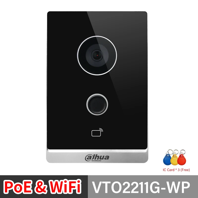 Dahua VTO2211G-WP Wi-Fi видеодомофон
Dahua VTO2211G-WP Wi-Fi видеодомофон