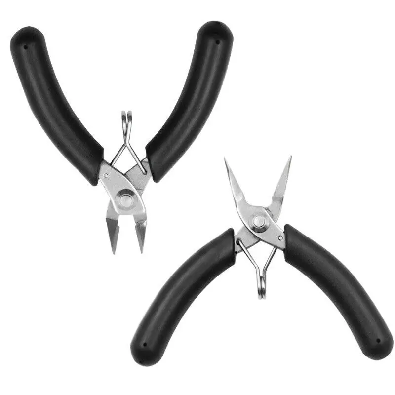 Mini Pliers Jewelry Pliers Cutter Chain Round Bent Nose Beading Making Repair Tool Kit For DIY Jewelry Tool
Mini Pliers Jewelry Pliers Cutter Chain Round Bent Nose Beading Making Repair Tool Kit For DIY Jewelry Tool