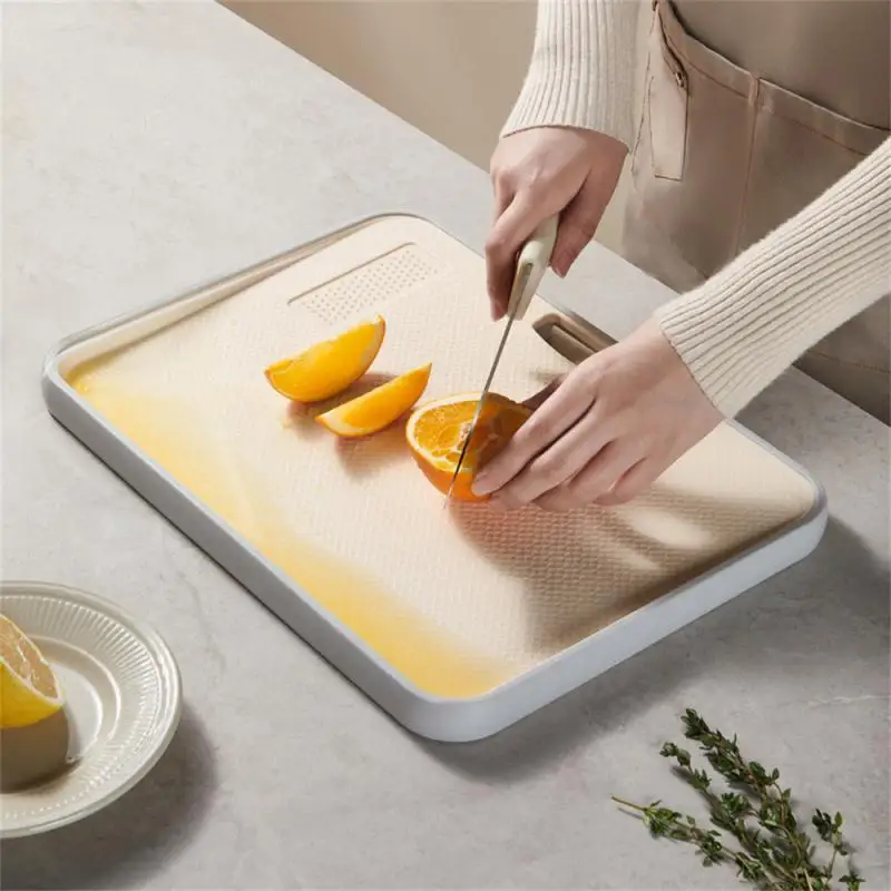 Food Grade Double-sided Chopping Board Household Kitchen Supplies Kitchen Fruit Cutting Board Kitchen Tools Kitchen Supplies
Food Grade Double-sided Chopping Board Household Kitchen Supplies Kitchen Fruit Cutting Board Kitchen Tools Kitchen Supplies