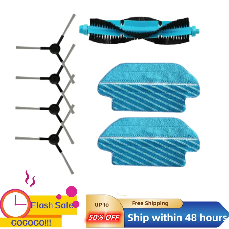 HEPA Filter Roller Brush Mop Pads Cloth for Cecotec Conga 3290 3490 3690 Vacuum Cleaner Part Proscenic M7 STYJ02YM Xiaomi Mijia
HEPA Filter Roller Brush Mop Pads Cloth for Cecotec Conga 3290 3490 3690 Vacuum Cleaner Part Proscenic M7 STYJ02YM Xiaomi Mijia