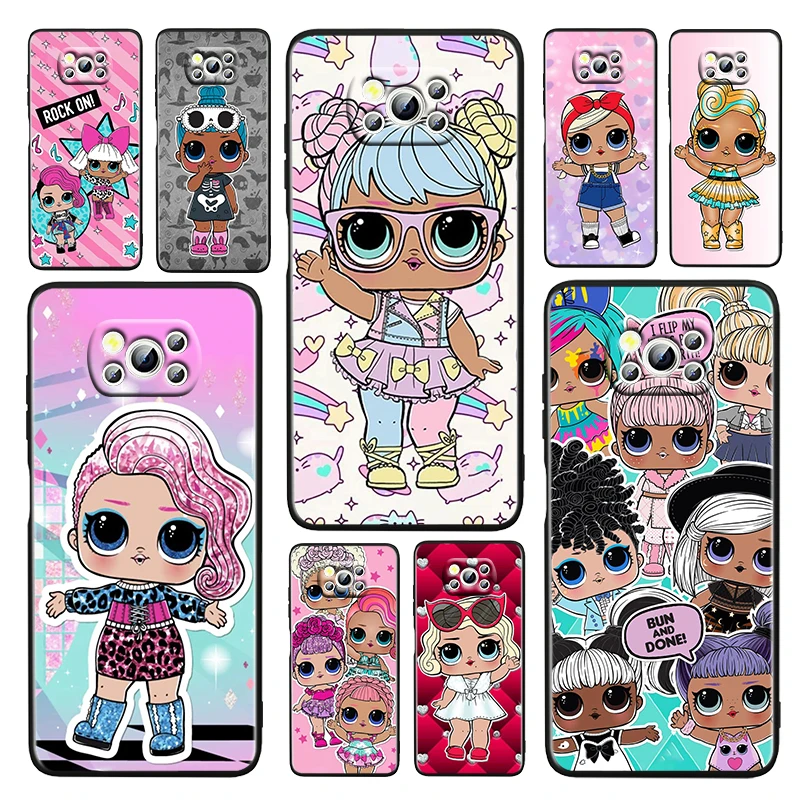Cute LOL Suprise Funny For Xiaomi Poco M4 X3 F3 GT NFC M3 C3 M2 F2 F1 X2 Pro Mi Mix3 Soft Silicone Black Phone Case Fundas Coque
Cute LOL Suprise Funny For Xiaomi Poco M4 X3 F3 GT NFC M3 C3 M2 F2 F1 X2 Pro Mi Mix3 Soft Silicone Black Phone Case Fundas Coque