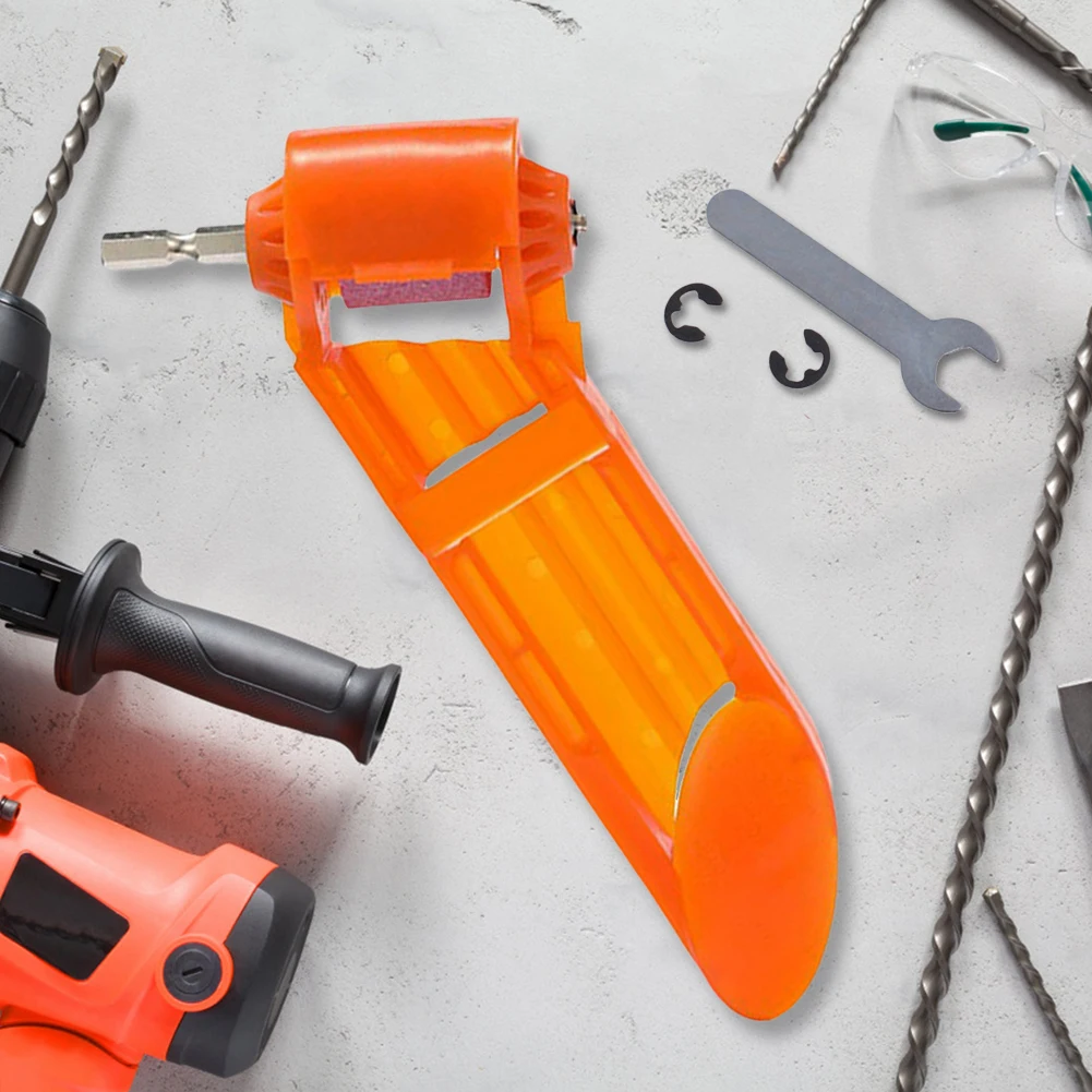 Drill Bit Powered Tool Portable Diamond Drill Sharpening Tool with Wrench Buckle Corundum Grinding Wheel Drill Auxiliary Tool
Drill Bit Powered Tool Portable Diamond Drill Sharpening Tool with Wrench Buckle Corundum Grinding Wheel Drill Auxiliary Tool