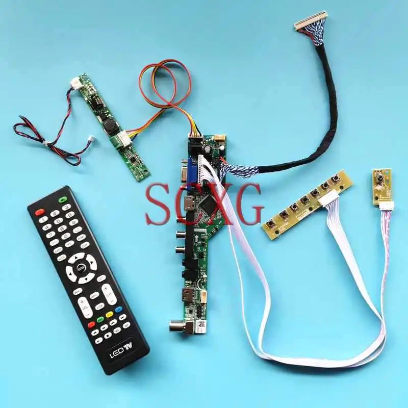 TV Analog Monitor Screen Controller Board Fit LM250WF2 M250HTN01.1/5 1920*1080 VGA AV USB RF Kit LVDS 30 Pin HDMI-Compatible 25"
TV Analog Monitor Screen Controller Board Fit LM250WF2 M250HTN01.1/5 1920*1080 VGA AV USB RF Kit LVDS 30 Pin HDMI-Compatible 25"