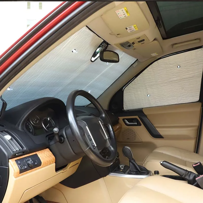 Для Land Rover Freelander 2 2007 -2015 алюминиевая фольга переднее лобовое стекло автомобиля полное оконное стекло Солнцезащитный щит складной защитный ч...
Для Land Rover Freelander 2 2007 -2015 алюминиевая фольга переднее лобовое стекло автомобиля полное оконное стекло Солнцезащитный щит складной защитный ч...