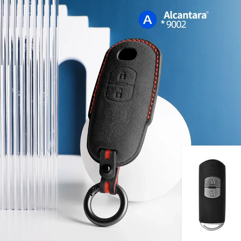 Брелок для автомобильного ключа из алькантары, умный чехол для дистанционного управления для Mazda 2, 3, 6, Cx3, Cx5, Cx7, Cx9, Mx5, 2 кнопки, аксессуары для ключей
Брелок для автомобильного ключа из алькантары, умный чехол для дистанционного управления для Mazda 2, 3, 6, Cx3, Cx5, Cx7, Cx9, Mx5, 2 кнопки, аксессуары для ключей