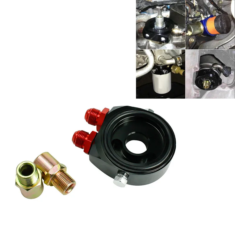 Car Aluminum Universal Oil Filter Sandwich Adapter For Oil Cooler Plate Kit AN8 AN10
Car Aluminum Universal Oil Filter Sandwich Adapter For Oil Cooler Plate Kit AN8 AN10