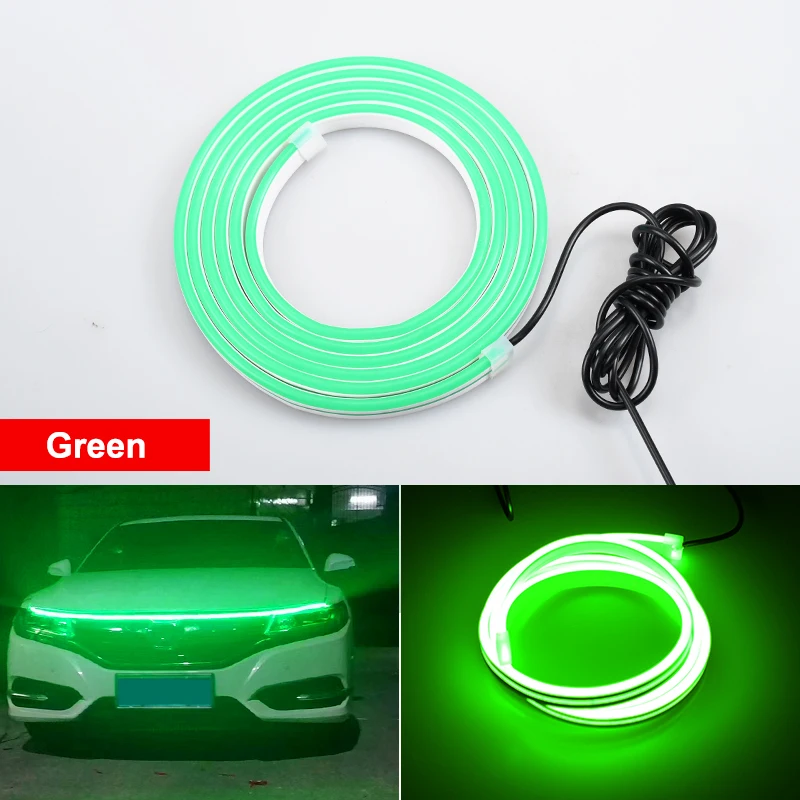 Car Suv Led Hood Light Strip Daytime Running Light Exterior Decoration Lights Flexible Auto Atmospere Lamp 12v Waterproof Green
Car Suv Led Hood Light Strip Daytime Running Light Exterior Decoration Lights Flexible Auto Atmospere Lamp 12v Waterproof Green