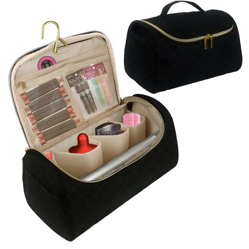 Travel-Friendly Hanging Hair Curler Storage Bag for Women, Organize and Carry Hair Curler Accessories in Style
Travel-Friendly Hanging Hair Curler Storage Bag for Women, Organize and Carry Hair Curler Accessories in Style