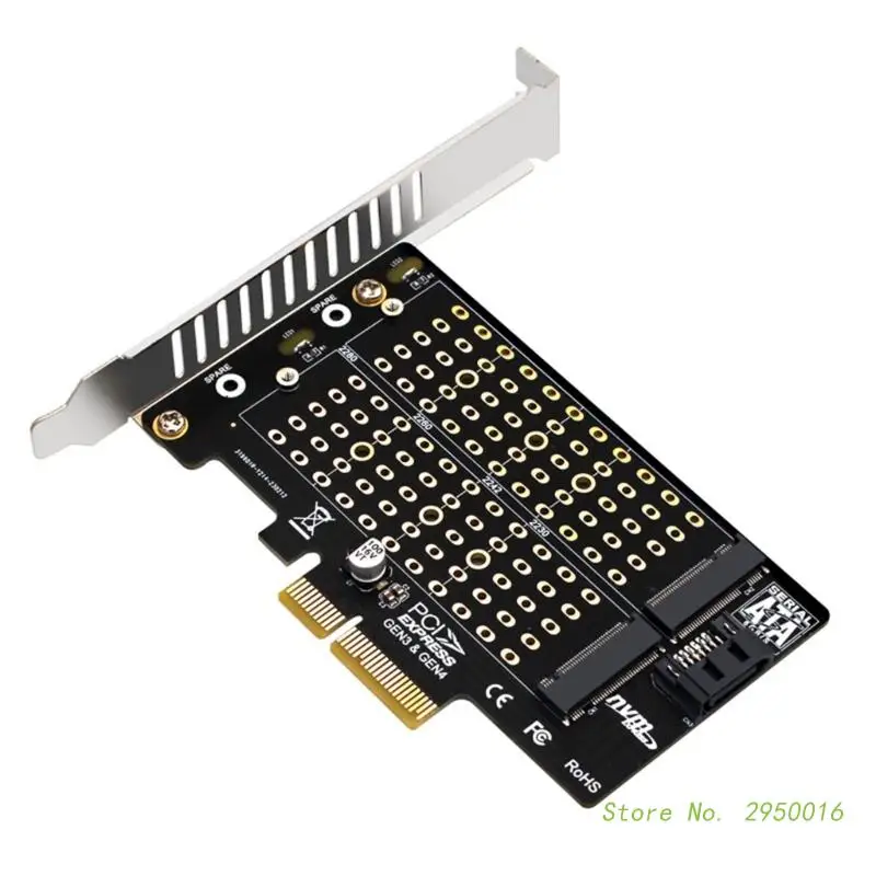 Адаптер PCIE-M.2 Sata M.2 SSD PCIE адаптер NVME/M2 PCIE преобразователь SSD M2 на Sata PCI-E карта поддержка M Key + B Key
Адаптер PCIE-M.2 Sata M.2 SSD PCIE адаптер NVME/M2 PCIE преобразователь SSD M2 на Sata PCI-E карта поддержка M Key + B Key