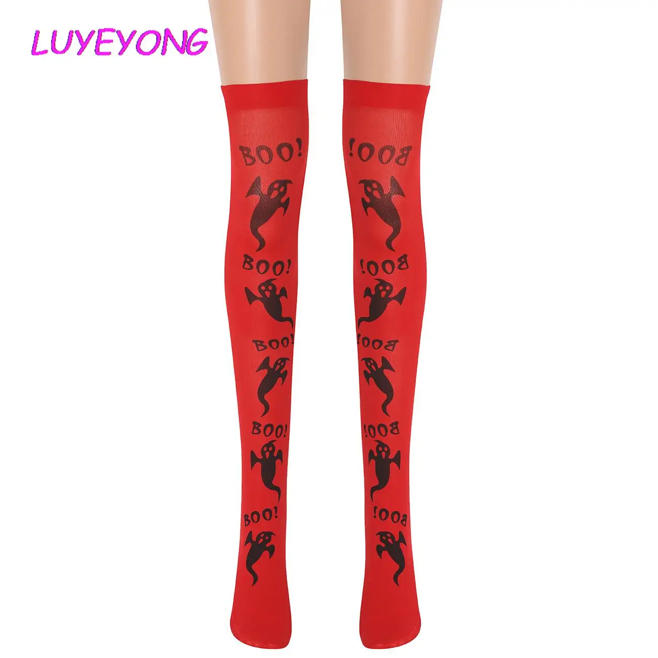 Женские уличные модные тонкие длинные носки на Хэллоуин, хипстерская уличная одежда в стиле рок, крутые красные женские чулки с надписью призрака, 2023
Женские уличные модные тонкие длинные носки на Хэллоуин, хипстерская уличная одежда в стиле рок, крутые красные женские чулки с надписью призрака, 2023