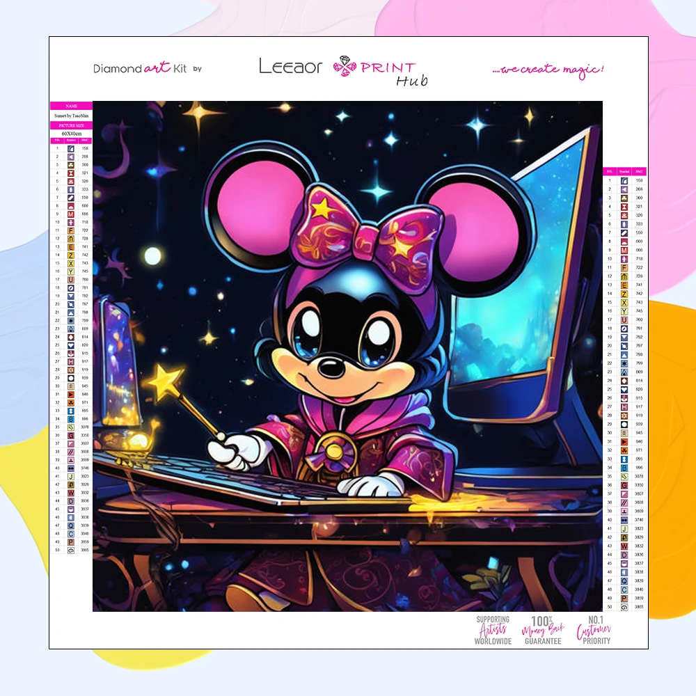 Disney Diamond Painting Kit Space Lab Mickey Mouse Full Drill Cross Stitch Mosaic Cartoon Embroidery Home Decor алмазная мозаика
Disney Diamond Painting Kit Space Lab Mickey Mouse Full Drill Cross Stitch Mosaic Cartoon Embroidery Home Decor алмазная мозаика