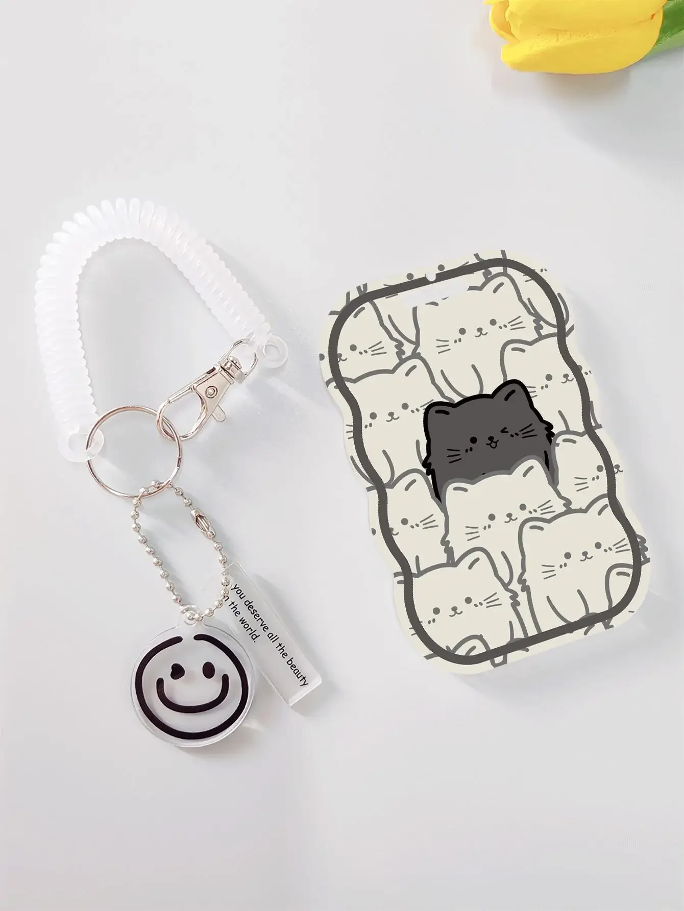 Прозрачный держатель для карт с кошачьими узорами vcvbvo
Прозрачный держатель для карт с кошачьими узорами vcvbvo