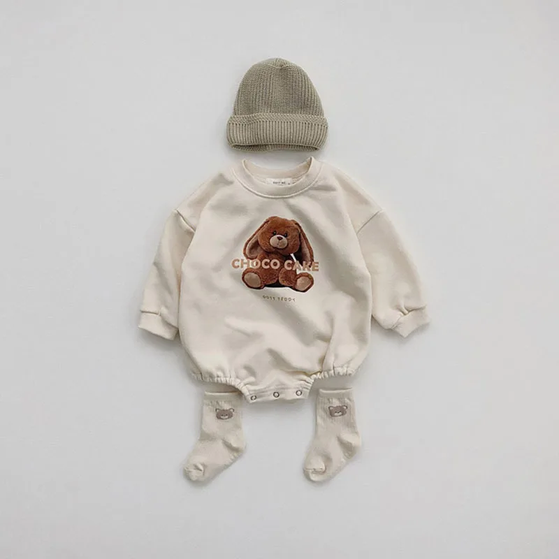 Spring And Autumn Newborn Baby Clothes 0-3 Years Old Cotton Spring And Autumn Baby Harness Printed Crawling Clothes Baby Onesie 
Spring And Autumn Newborn Baby Clothes 0-3 Years Old Cotton Spring And Autumn Baby Harness Printed Crawling Clothes Baby Onesie