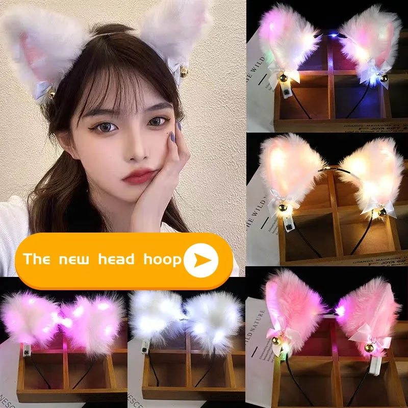 2Pcs Luminous Cat Ear Happy Birthday Headband Girl Baby Party Festival Glow In Dark Hairband Hair Accessories Holiday Gift
2Pcs Luminous Cat Ear Happy Birthday Headband Girl Baby Party Festival Glow In Dark Hairband Hair Accessories Holiday Gift