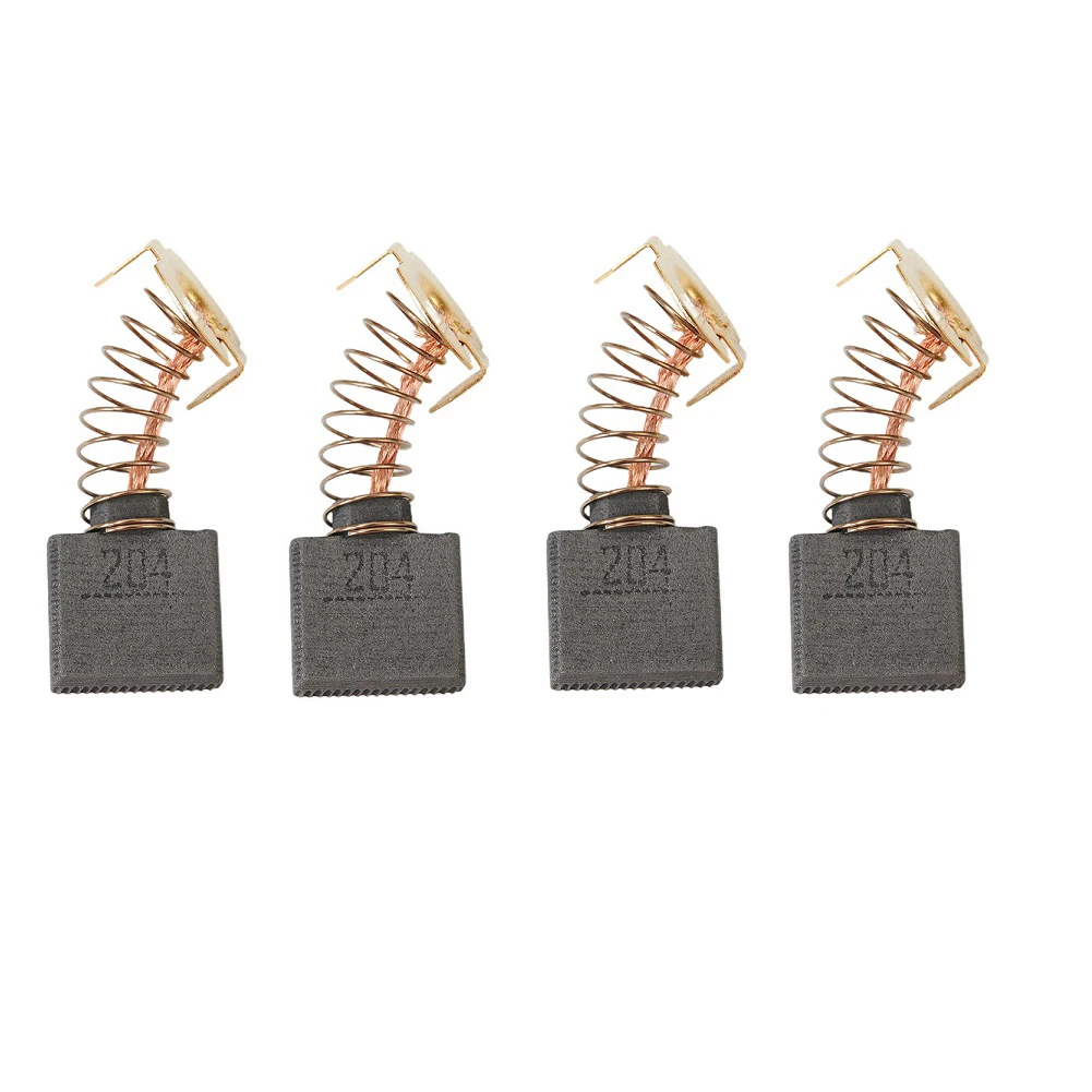 4pcs Carbon Brushes CB204 With Wire Leads Brush Springs For GA9050 GA9067 9069 Angle Grinders For Restoring Motor Braking
4pcs Carbon Brushes CB204 With Wire Leads Brush Springs For GA9050 GA9067 9069 Angle Grinders For Restoring Motor Braking