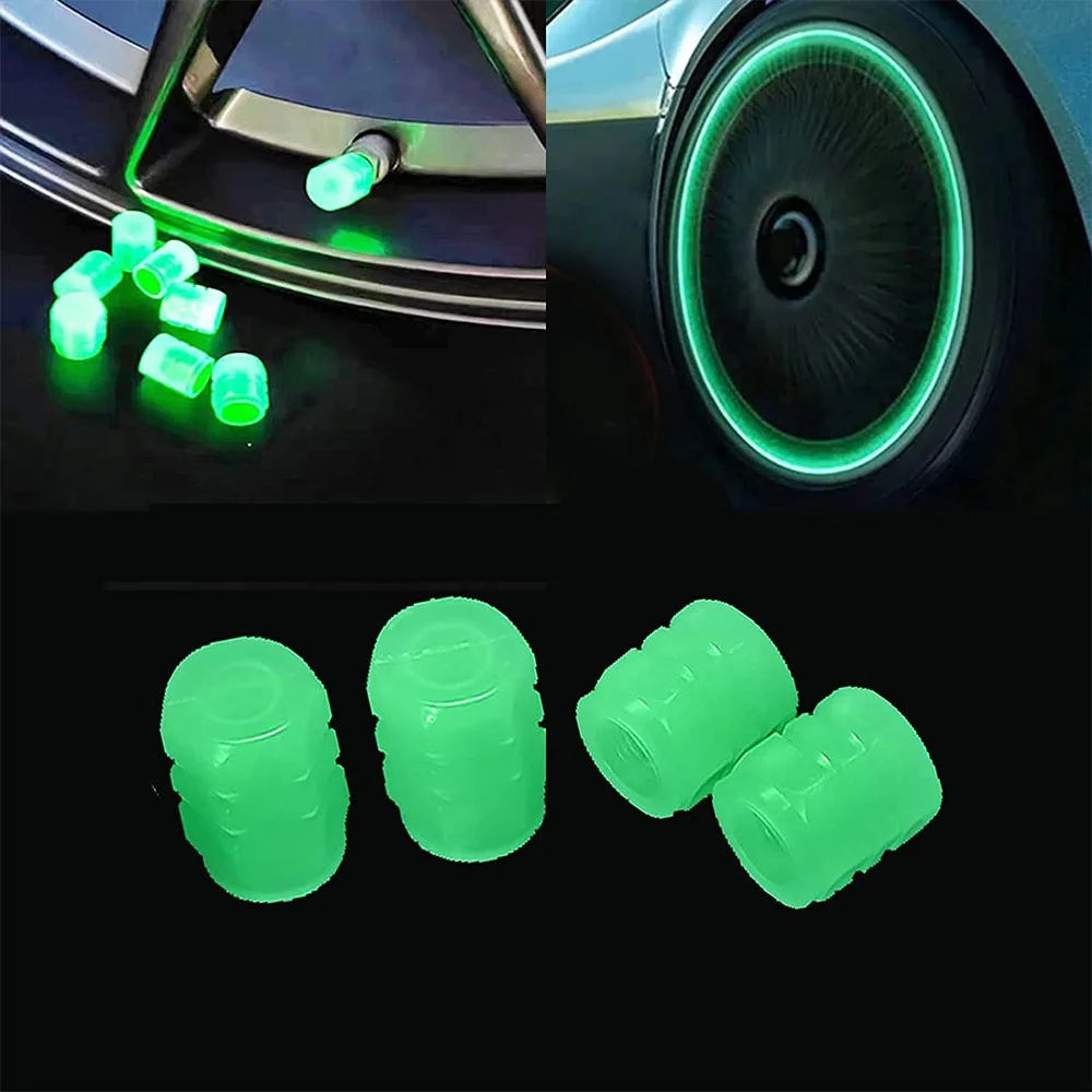 4Pcs Universal Luminous Tire Valve Cap Car Wheel Hub Glowing Dust-proof Decorative Tyre Rim Stem Covers Applicable Motorcycle
4Pcs Universal Luminous Tire Valve Cap Car Wheel Hub Glowing Dust-proof Decorative Tyre Rim Stem Covers Applicable Motorcycle