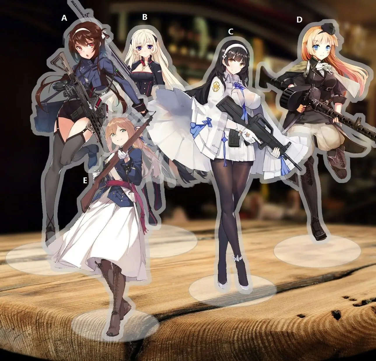 Game Girls Frontline QBZ95 Springfield Acrylic Figure Stand Display 2-sided 13cm
Game Girls Frontline QBZ95 Springfield Acrylic Figure Stand Display 2-sided 13cm