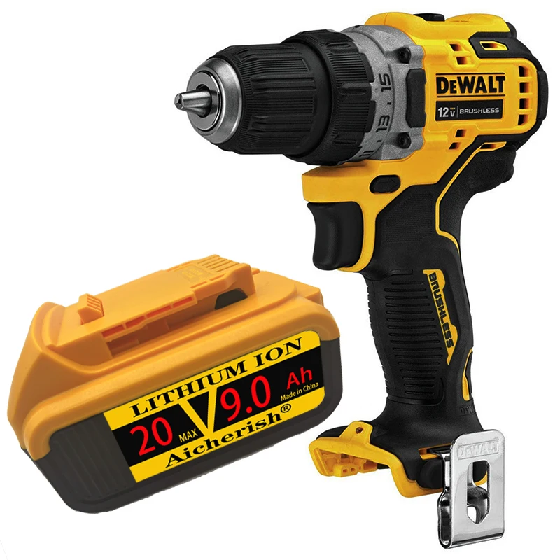 2022 Aicherish 20V 9.0Ah 6.0Ah DCB200 Replacement Li-ion Battery For Dewalt Max XR DCB205 DCB201 DCB203 Power Tool Batteries
2022 Aicherish 20V 9.0Ah 6.0Ah DCB200 Replacement Li-ion Battery For Dewalt Max XR DCB205 DCB201 DCB203 Power Tool Batteries