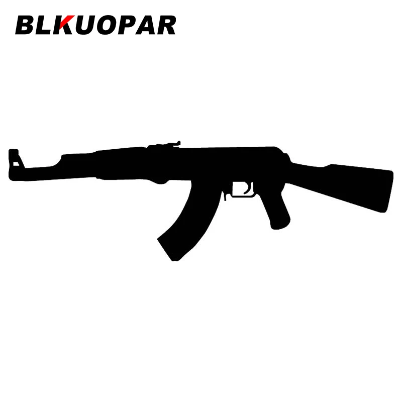 Автомобильная наклейка BLKUOPAR AK47 индивидуальная Солнцезащитная креативная
