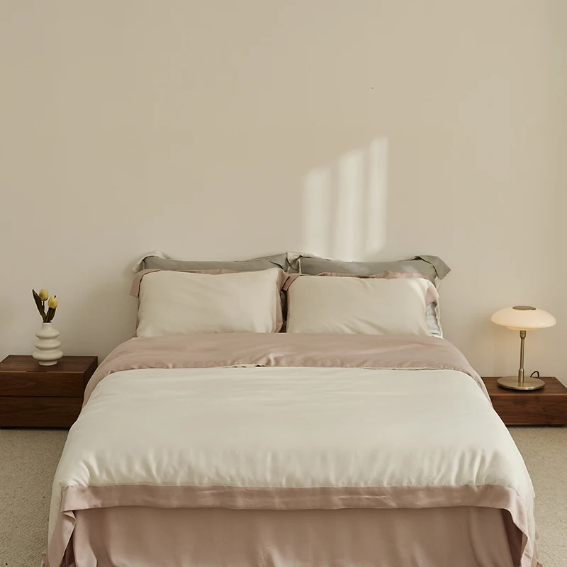 Summer Soft Cozy Breathable Cool Bamboo Fiber Bedding Set Single Queen King Quilt Cover Set Bed Linen Fitted Sheet Pillow Shams
Summer Soft Cozy Breathable Cool Bamboo Fiber Bedding Set Single Queen King Quilt Cover Set Bed Linen Fitted Sheet Pillow Shams