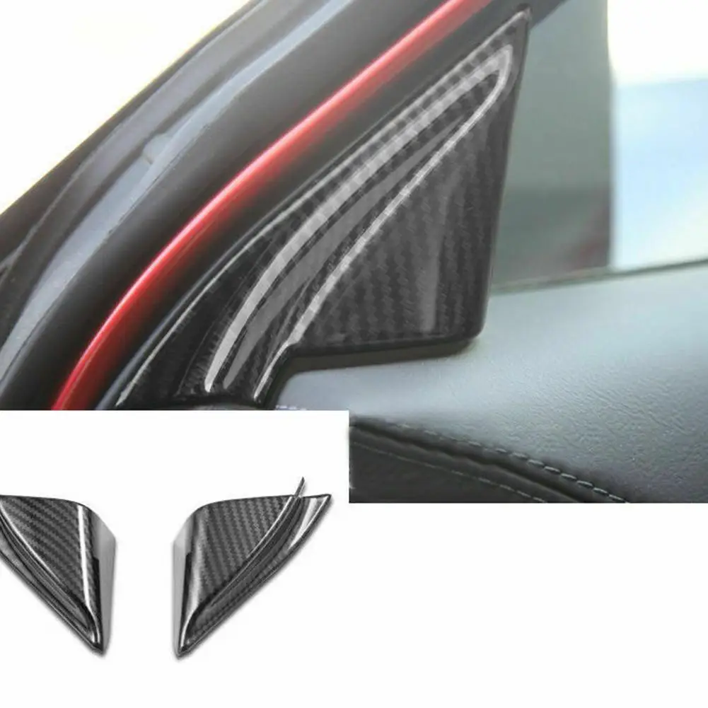 2 шт., наклейки из углеродного волокна для передней двери и окна автомобиля
2 шт., наклейки из углеродного волокна для передней двери и окна автомобиля