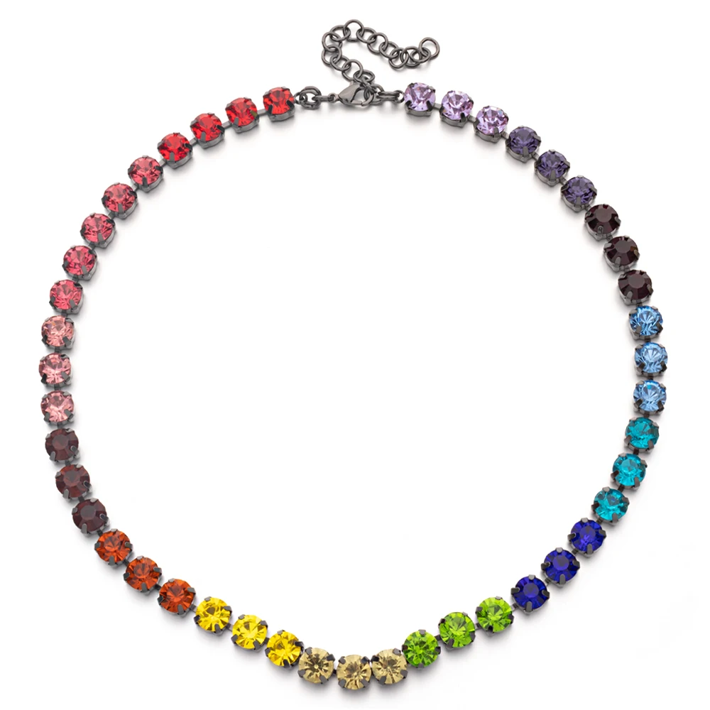 2023 New Design Crsytal Beads Necklace For Women Claw Setting Diamond Choker For Party Gift Zircon Jewelry 
2023 New Design Crsytal Beads Necklace For Women Claw Setting Diamond Choker For Party Gift Zircon Jewelry