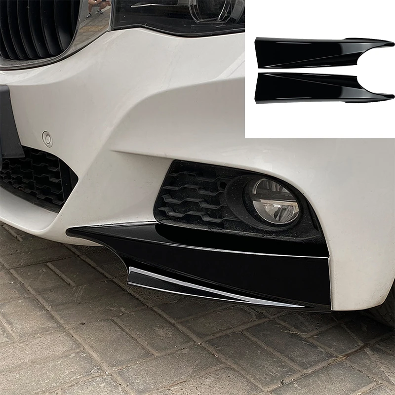 For BMW 3 Series GT F34 320i 325i M Sport 2014 ~ 2019 Car Front Bumper Lip Body Spoiler Cover Fog Lamp Splitter Canards Stickers 
For BMW 3 Series GT F34 320i 325i M Sport 2014 ~ 2019 Car Front Bumper Lip Body Spoiler Cover Fog Lamp Splitter Canards Stickers