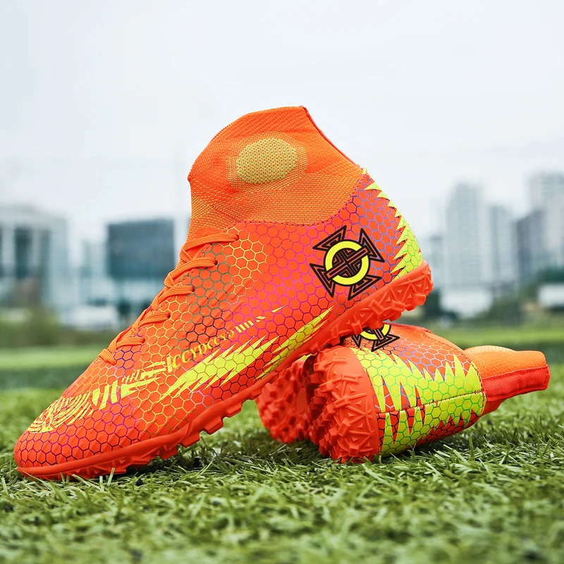 Harland Soccer Shoes Cleats Original Outdoor Long Spike Chuteira Society Studded Football Boot Wholesale Futsal Training Sneaker
Harland Soccer Shoes Cleats Original Outdoor Long Spike Chuteira Society Studded Football Boot Wholesale Futsal Training Sneaker