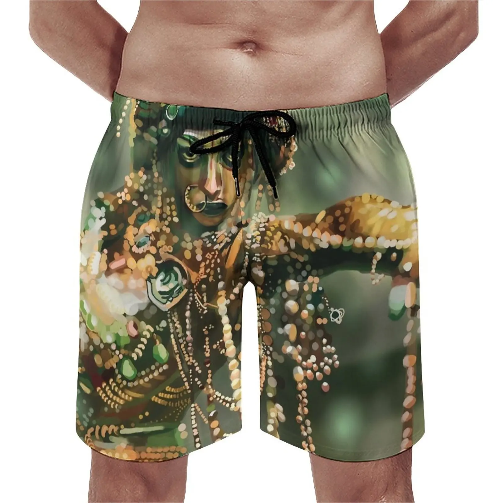

Шорты Jibaro мужские масляные для спортзала, милые пляжные короткие штаны с принтом «Love Death», быстросохнущие спортивные плавки для серфинга, идея для подарка
