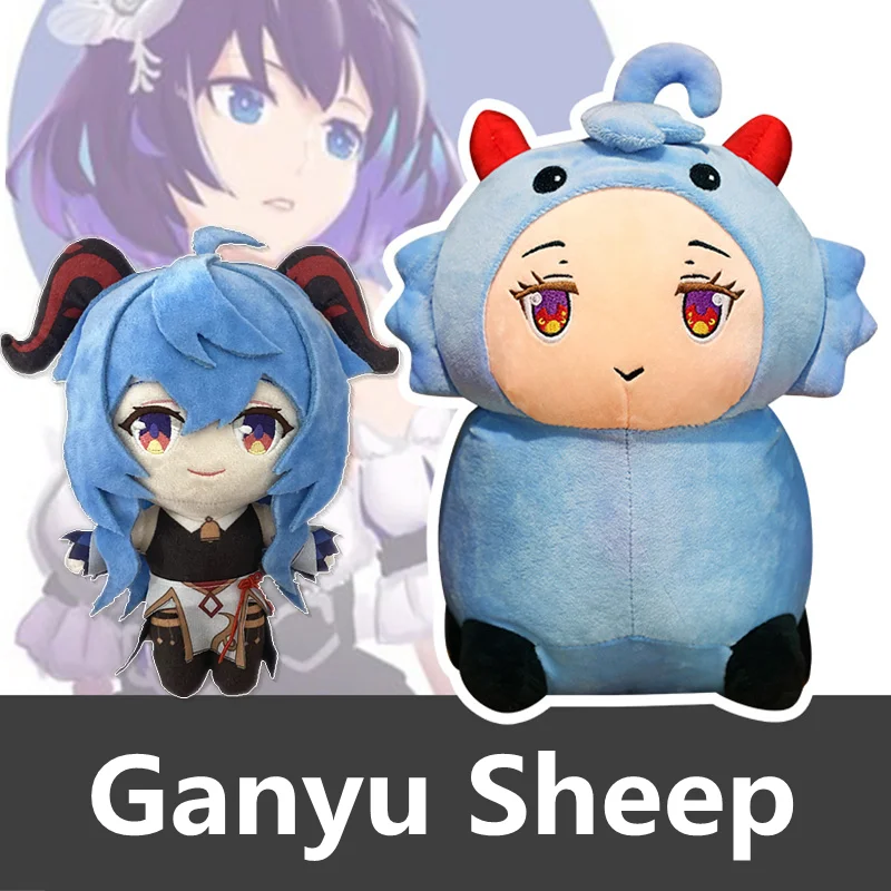Cute Ganyu Doll Game Genshin Impact Ganyu Sheep Cosplay Plush Toy Stuffed Animal Throw Pillow Cosplay Props Gifts Home Decor
Cute Ganyu Doll Game Genshin Impact Ganyu Sheep Cosplay Plush Toy Stuffed Animal Throw Pillow Cosplay Props Gifts Home Decor